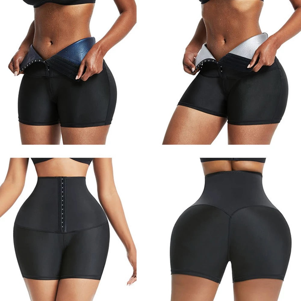 High Compression Tummy Trimmer waist trainer corset shorts – Bebesita